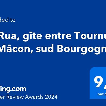 Gite La Rua, Entre Tournus Et Macon, Sud Bourgogne Montbellet Kültér fotó