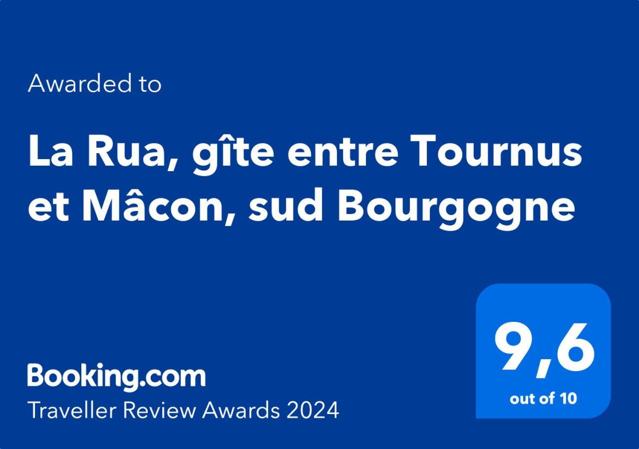 Gite La Rua, Entre Tournus Et Macon, Sud Bourgogne Montbellet Kültér fotó